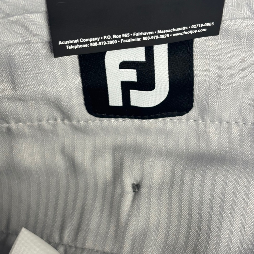 FootJoy Performance Golf Shorts Mens 38 Grey 24238 Stretch Moisture Wicking NEW - Picture 9 of 13